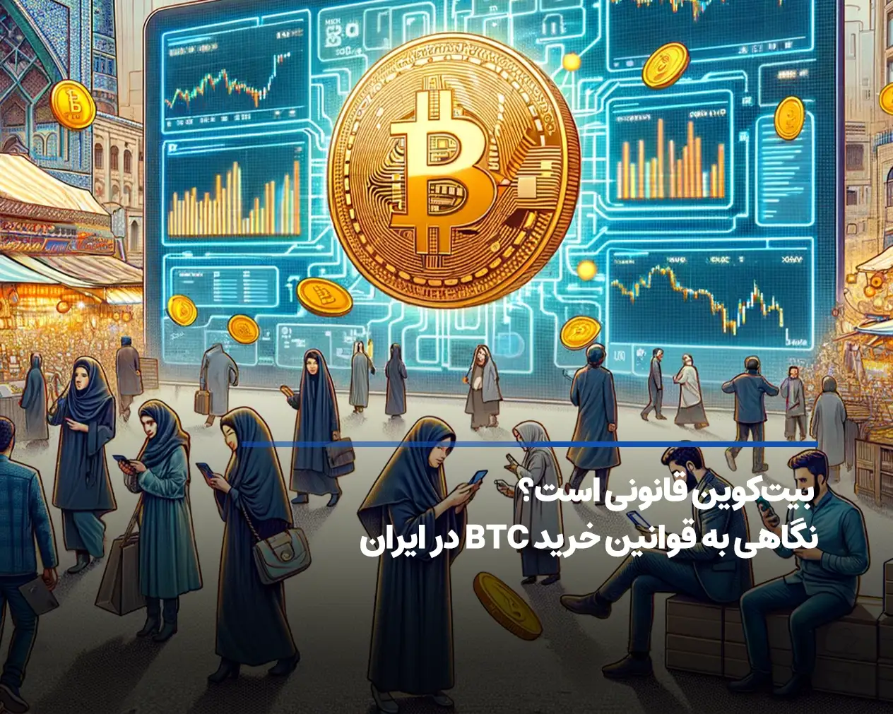 بیت‌کوین قانونی است؟ نگاهی به قوانین خرید BTC در ایران