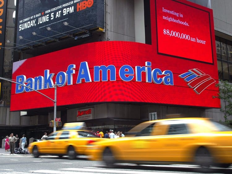 بانک آمریکا (Bank Of America) ارزهای رمزپایه را به عنوان یک ریسک مالی اعلام کرد