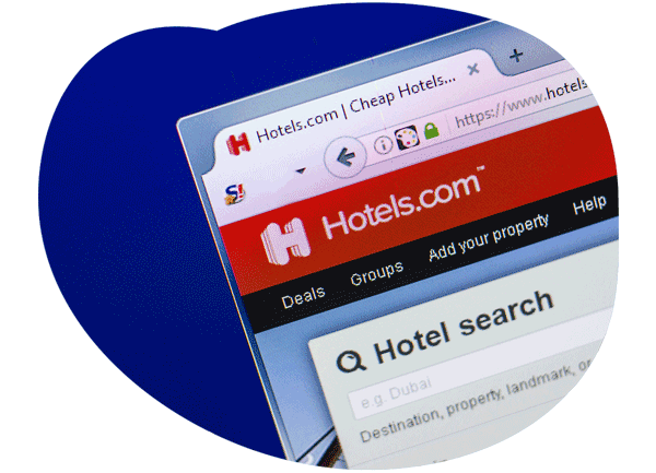 رزرو هتل در سایت Hotels.com