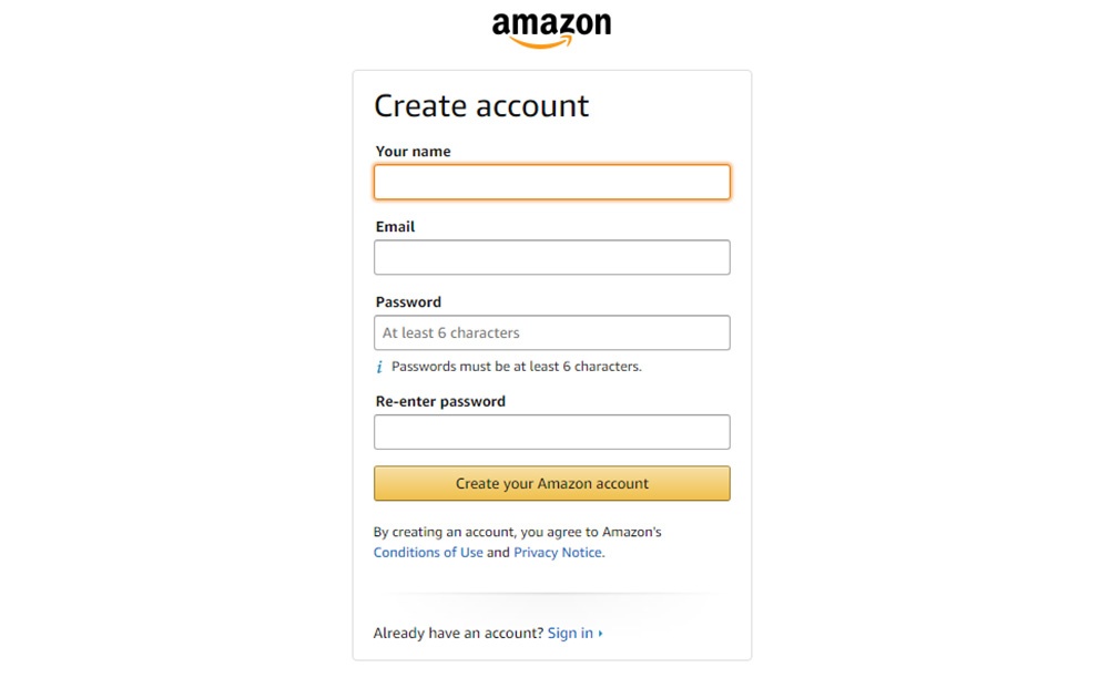 شارژ اکانت آمازون با گیفت کارت Amazon : آموزش تصویری