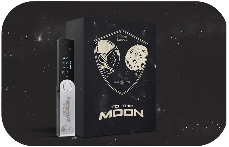 کیف پول سخت افزاری Ledger to the moon