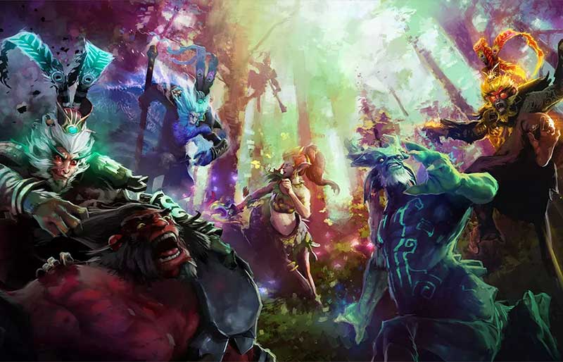 خرید آیتم های بازی dota 2