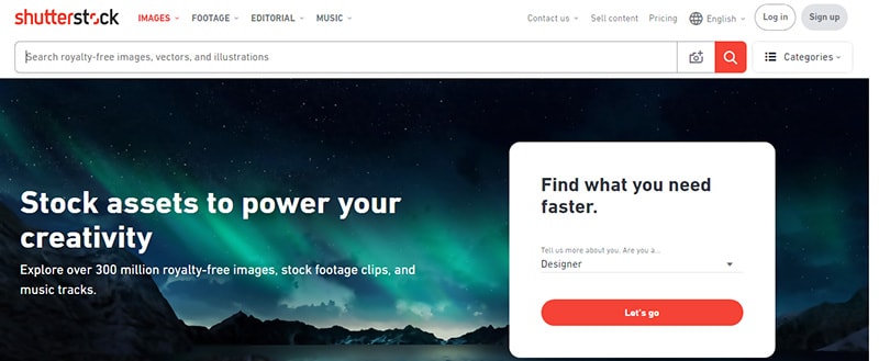 سایت Shutterstock