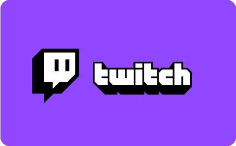 گیفت کارت توییچ Twitch