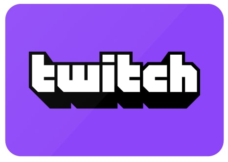 گیفت کارت توییچ Twitch