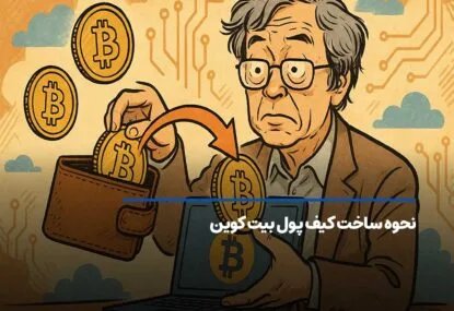 نحوه ساخت کیف پول بیت کوین