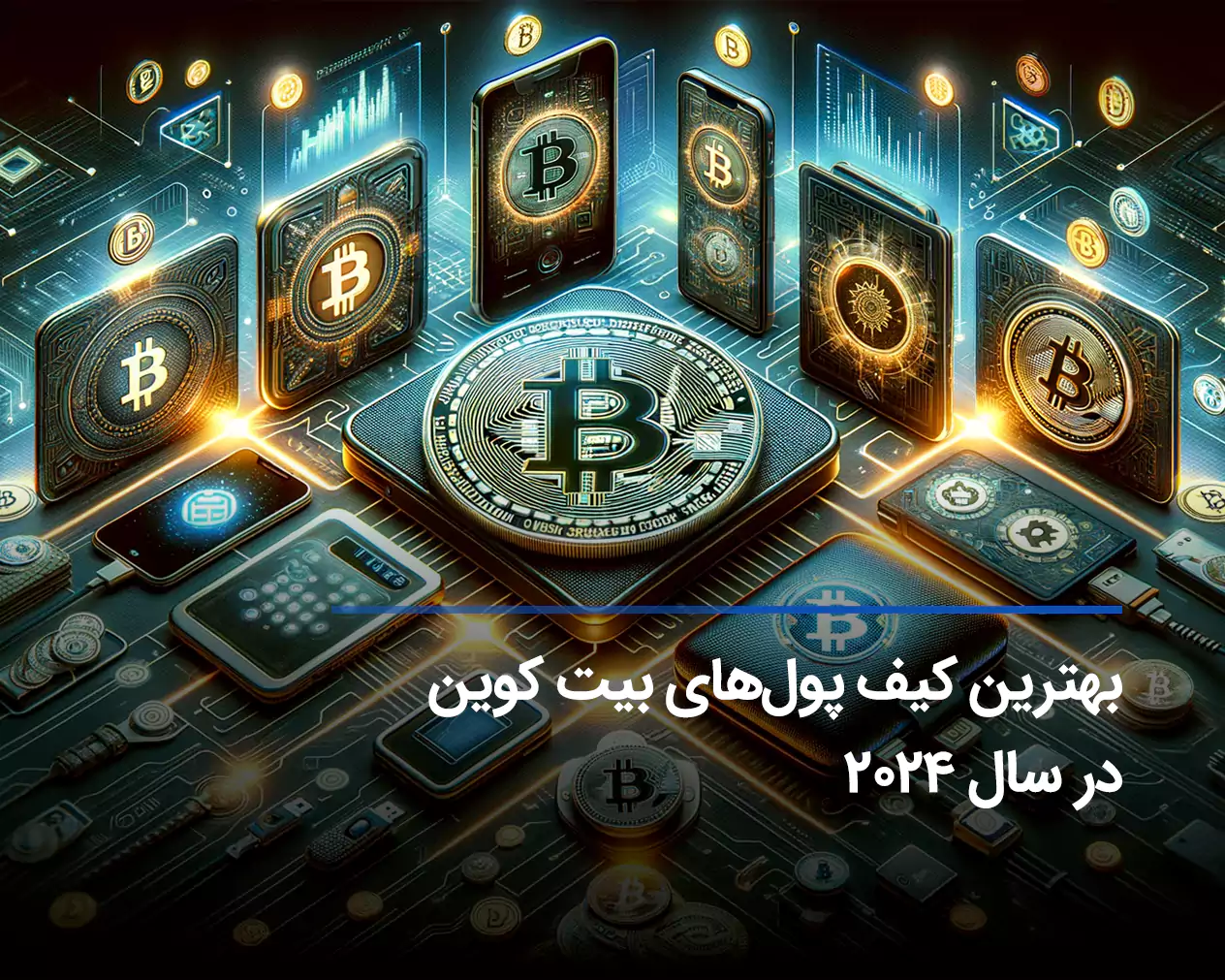 بهترین کیف پول‌ بیت کوین در سال 2024