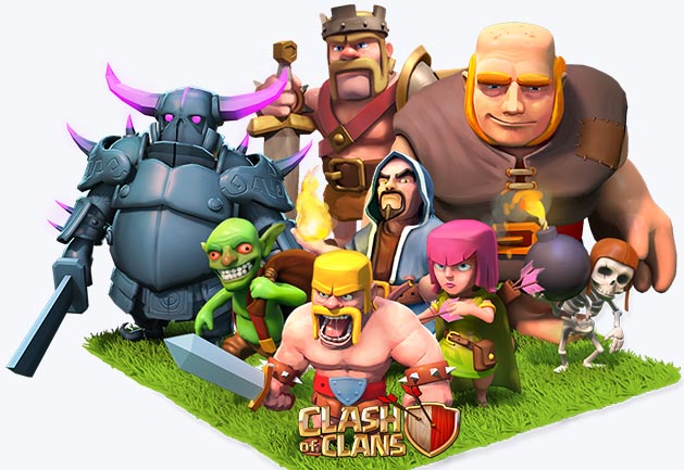 خرید بازی clash-of-clans