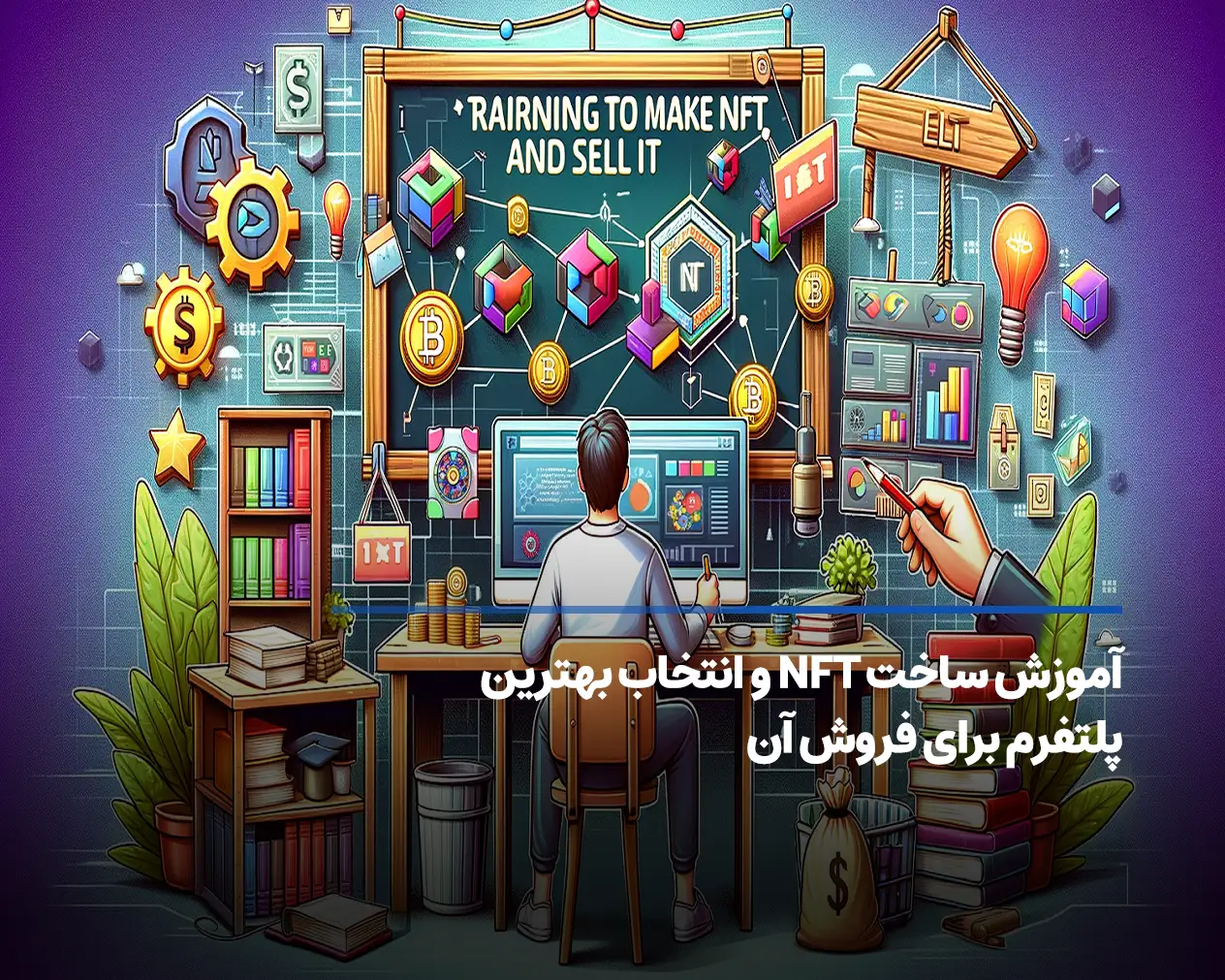 آموزش ساخت NFT و فروش آن در اوپن سی و Rarible