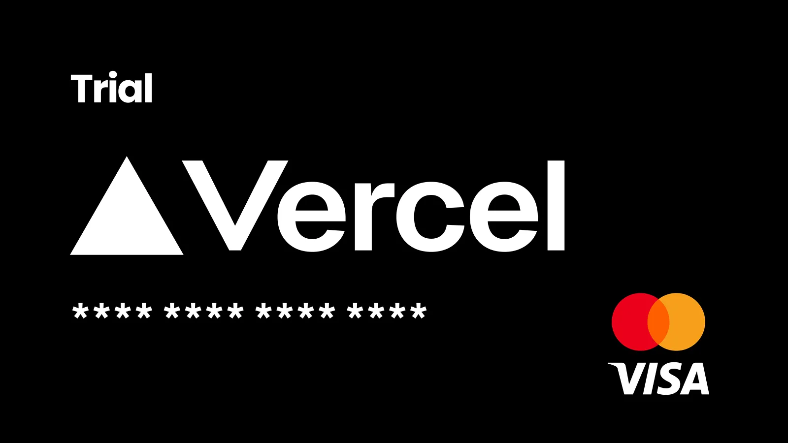 کارت مخصوص ترایال Vercel