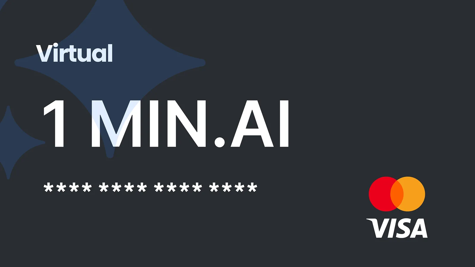کارت مخصوص پرداخت 1min.ai