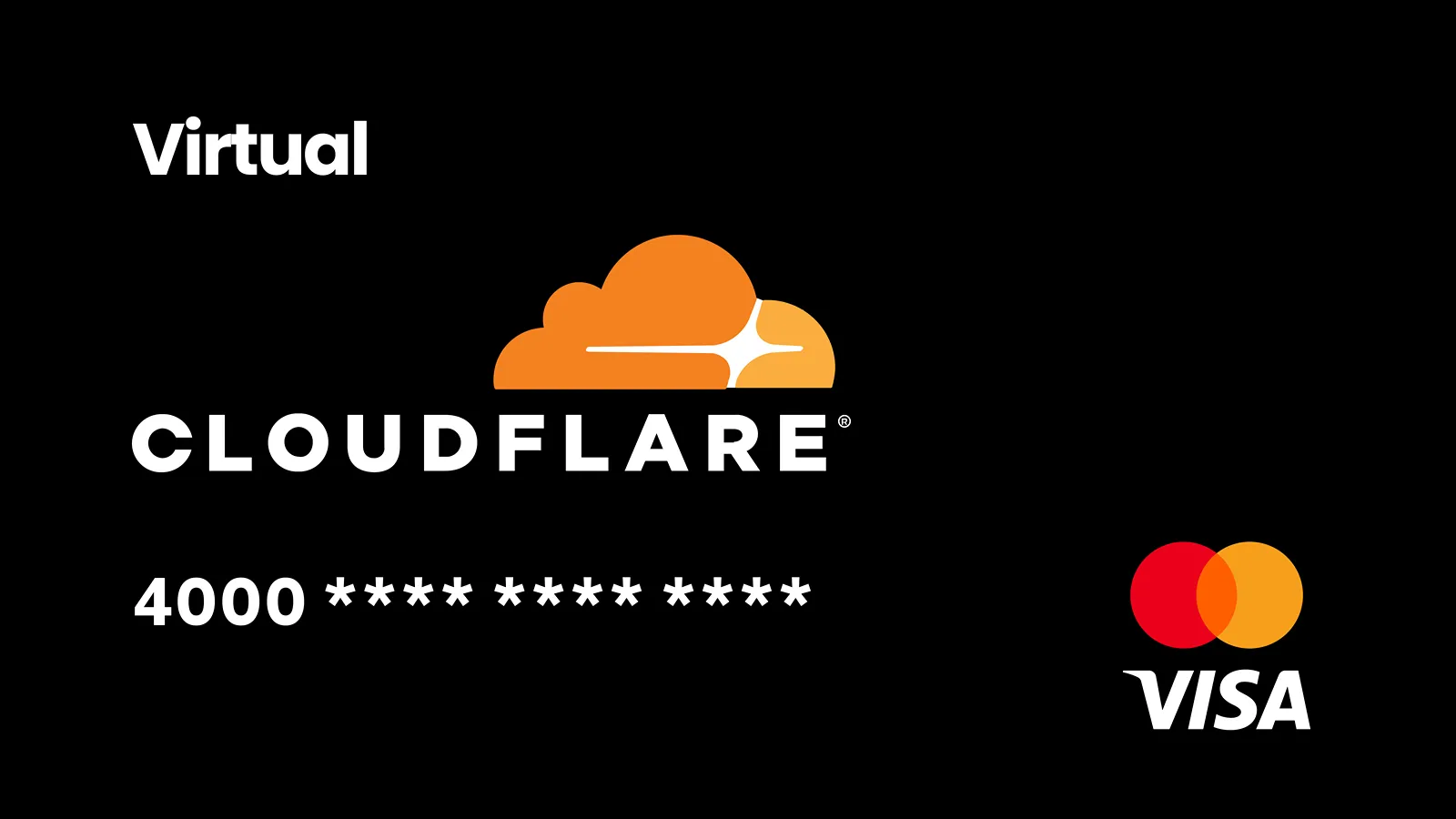 کارت پرداخت Cloudflare