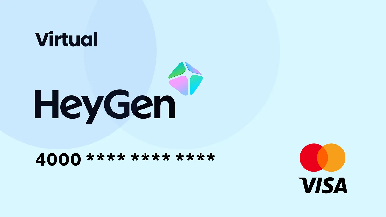 کارت پرداخت HEYGEN