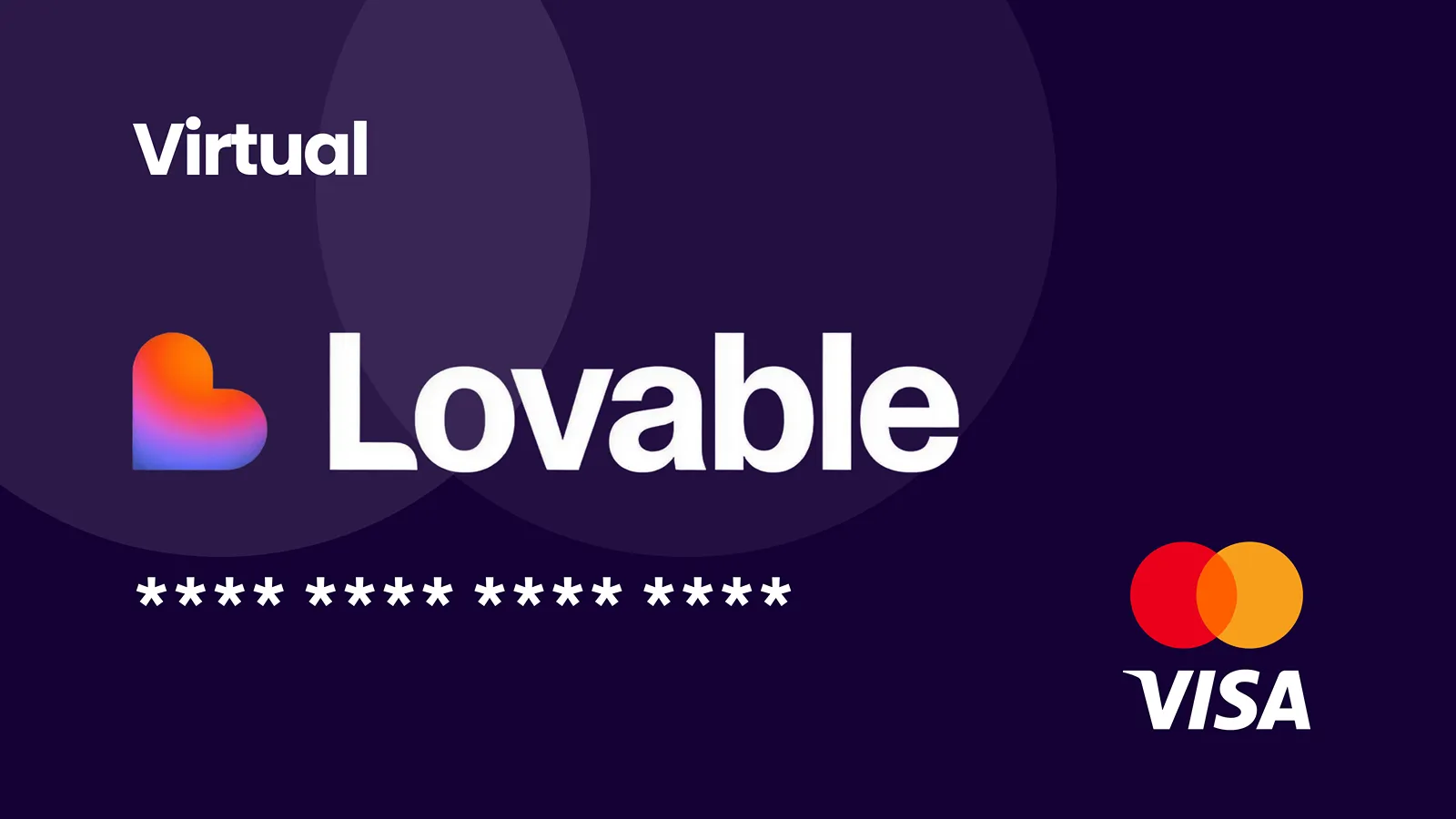 کارت پرداخت LOVABLE