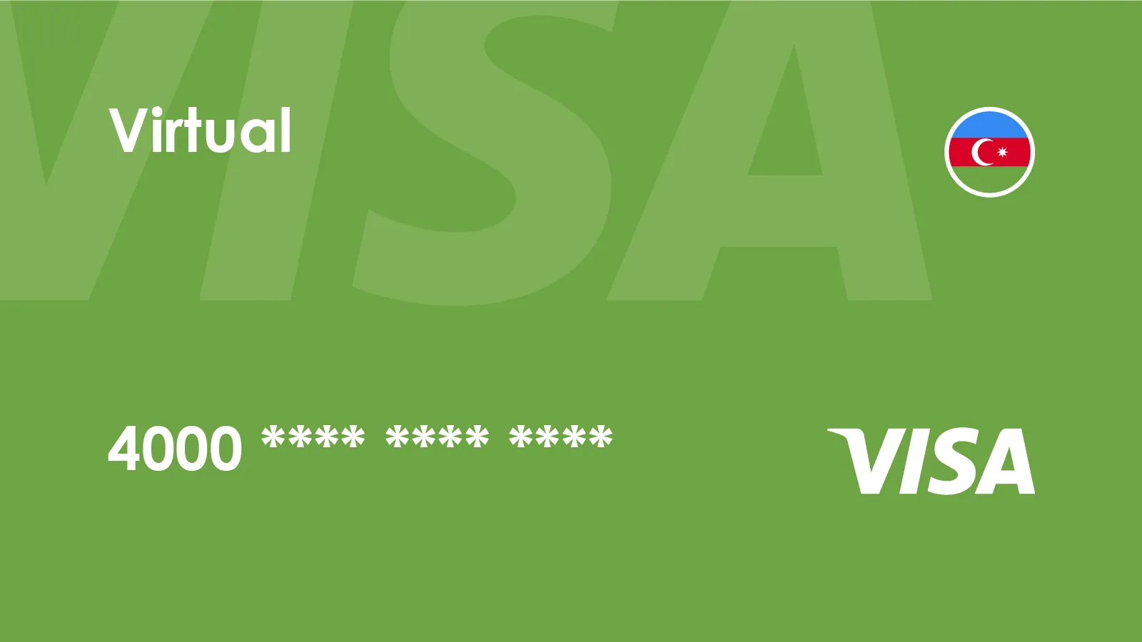 ویزا کارت مخصوص پرداخت سفارت آذربایجان