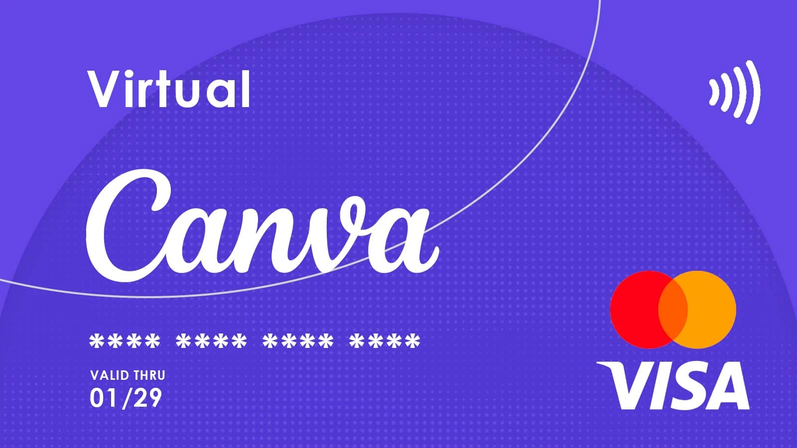 کارت مخصوص پرداخت ترایال Canva