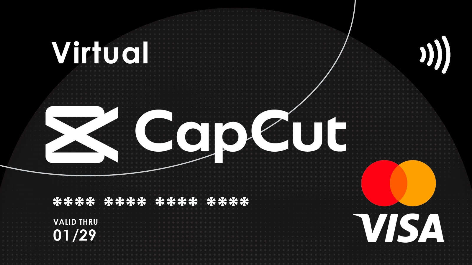 کارت مخصوص پرداخت Capcut