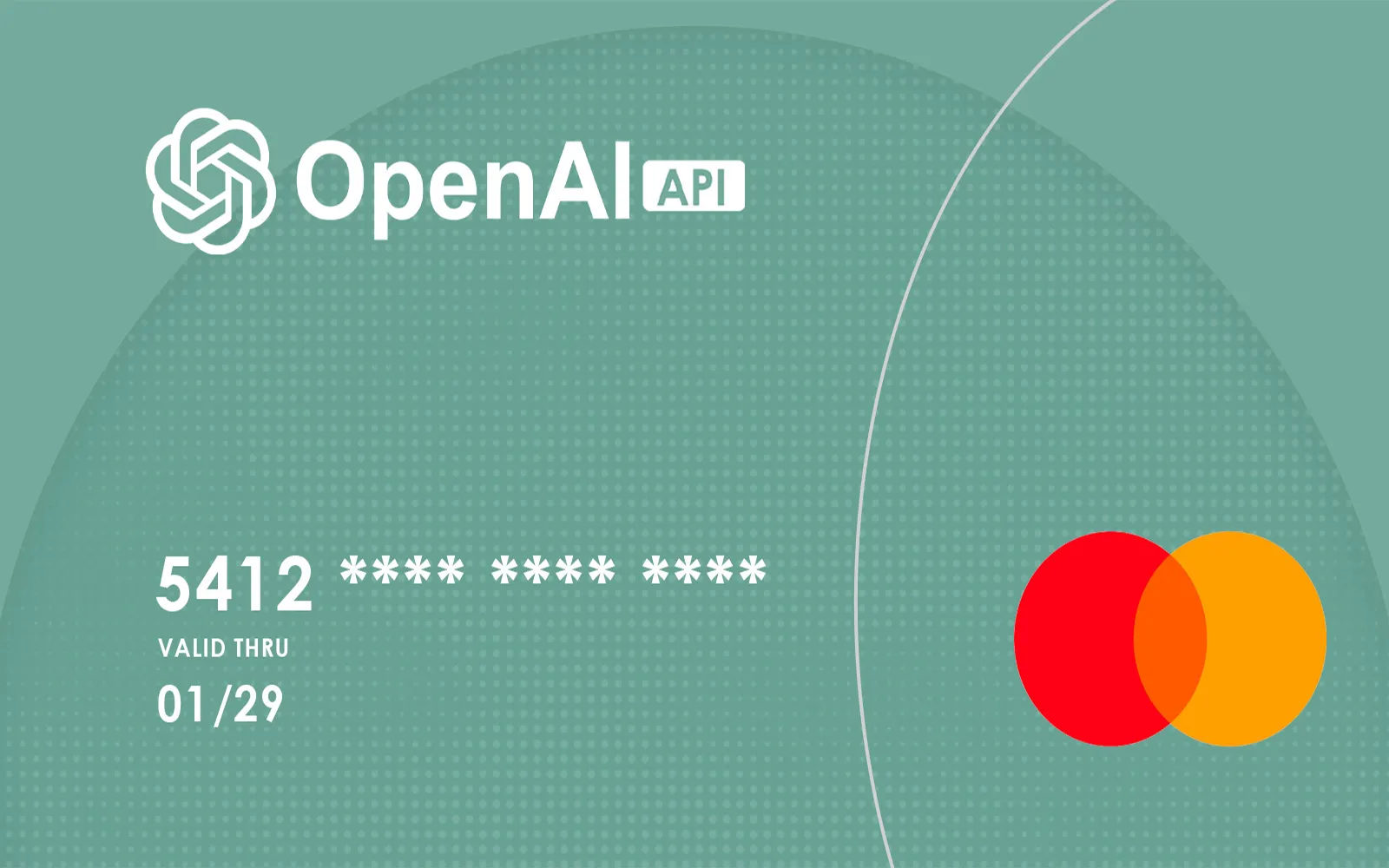 مستر کارت شارژ API سایت OPEN AI