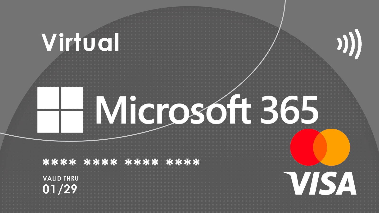 کارت مخصوص ترایال مایکروسافت ۳۶۵