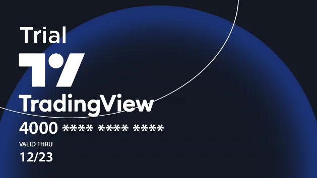 کارت پرداخت ترایال Trading View