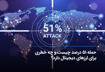 حمله ۵۱ درصد چیست و چه خطری برای ارزهای دیجیتال دارد؟ 