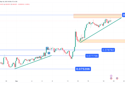 تحلیل تکنیکال ترون (TRX) ۱۴۰۲/۰۶/۲۸، ادامه روند صعودی