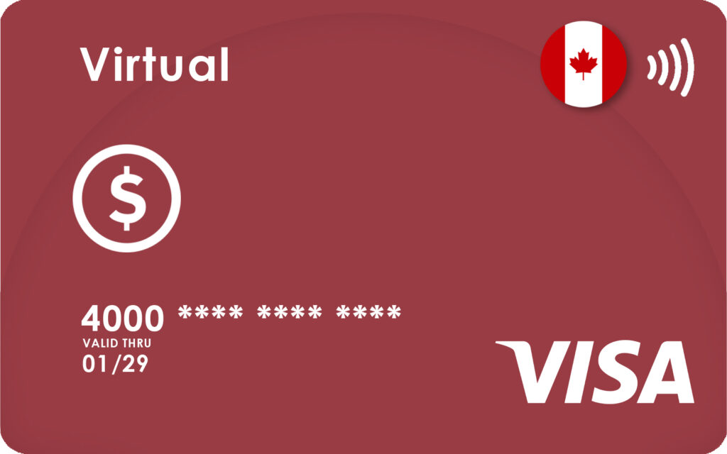 ویزا کارت مجازی کانادا