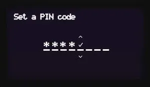 تعین پین کد در جوبیتر بلید