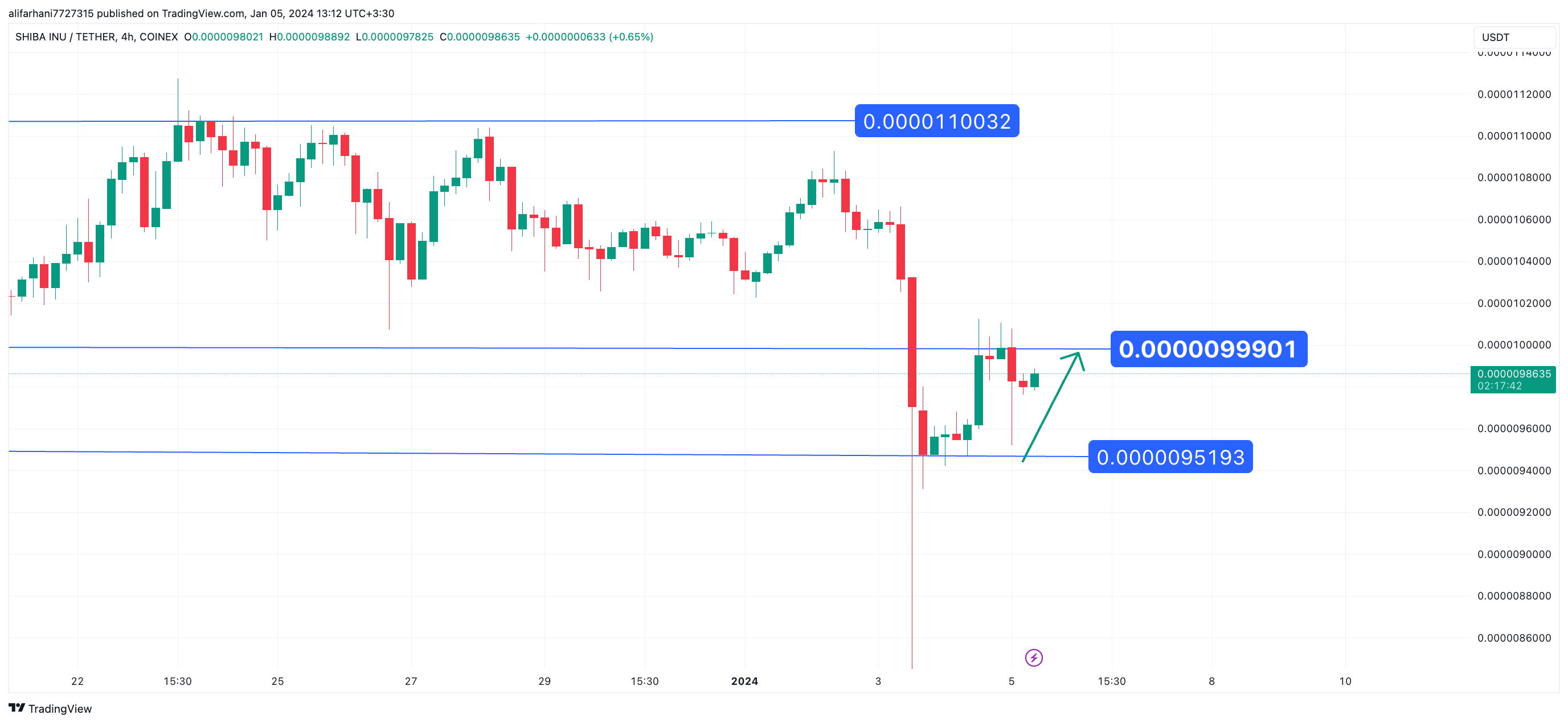 ارز شیبا، احتمال داشتن حرکات عمده