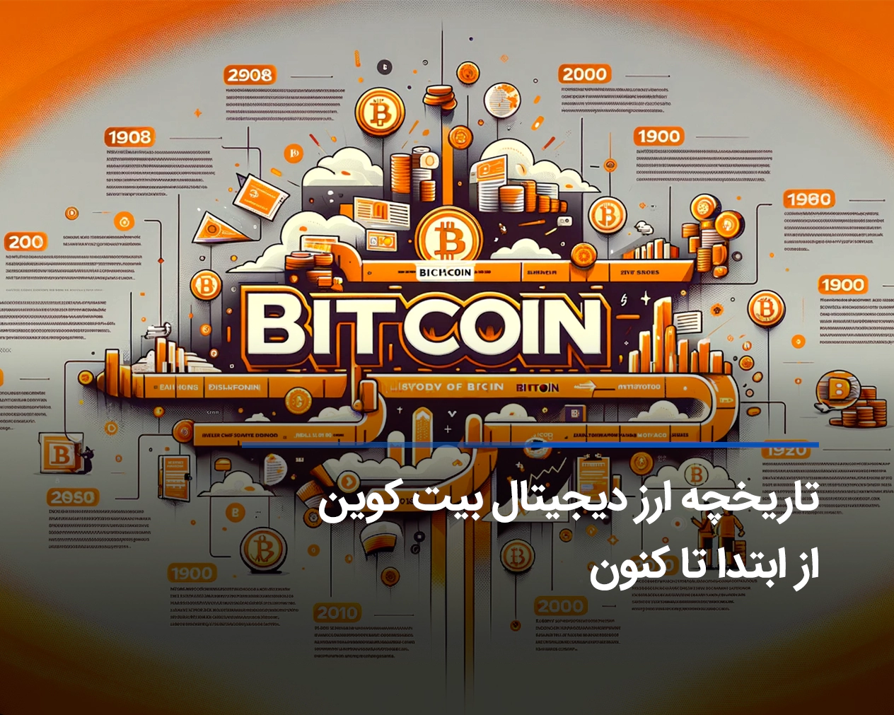 تاریخچه بیت کوین از ابتدا تا کنون