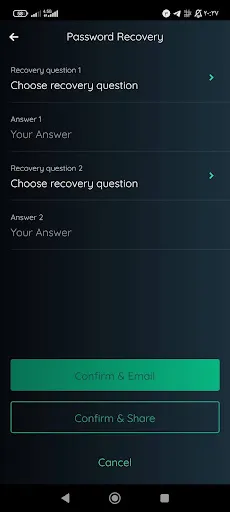 بک آپ گیری در کیف پول Edge