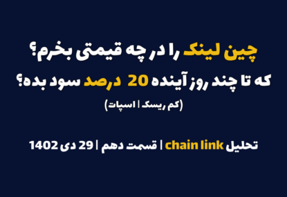 چین لینک را در چه قیمتی بخرم که در چند روز آینده 20 درصد سود بده؟ | تحلیل چین لینک | قسمت دهم | 29دی ۱۴۰۲