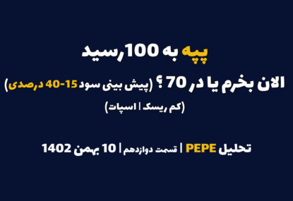 پپه را در چه قیمتی بخرم که در چند روز آینده 15-35 درصد سود بده؟ | تحلیل پپه | قسمت دوازدهم | 9 بهمن ۱۴۰۲