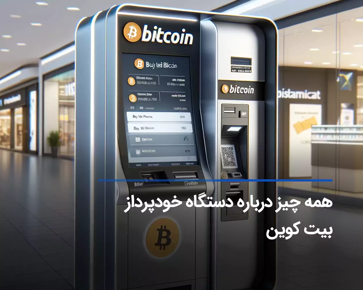 دستگاه خودپرداز بیت کوین چیست؟ نحوه استفاده از Bitcoin ATM