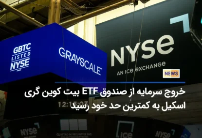 خروج سرمایه از صندوق ETF بیت کوین گری‌اسکیل به کمترین حد خود رسید