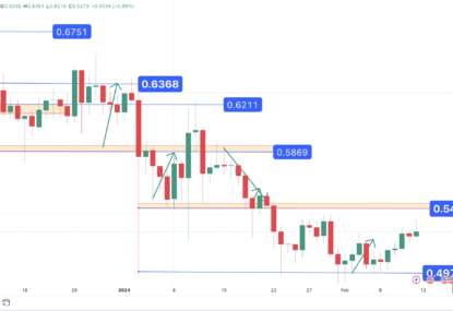 تحلیل تکنیکال ریپل (XRP) ۱۴۰۲/۱۱/۲۱، ادامه فاز نوسانی