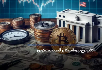 تاثیر نرخ بهره آمریکا بر قیمت بیت کوین چگونه است؟