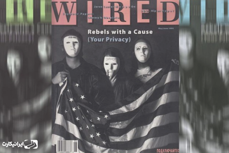 تصویر سایفرپانک‌ها، اولین حامیان بیت کوین، روی جلد مجله وایرد