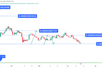 نوسان قیمت تا سطح 0.0000205 دلار، تحلیل تکنیکال شیبا اینو ۱۴۰۳/۰۳/۲۶،تغییر روند صعودی