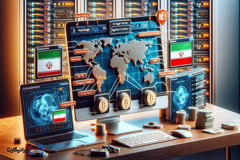 راهکارهای جایگزین استفاده صرافی ارز دیجیتال خارجی بدون تحریم