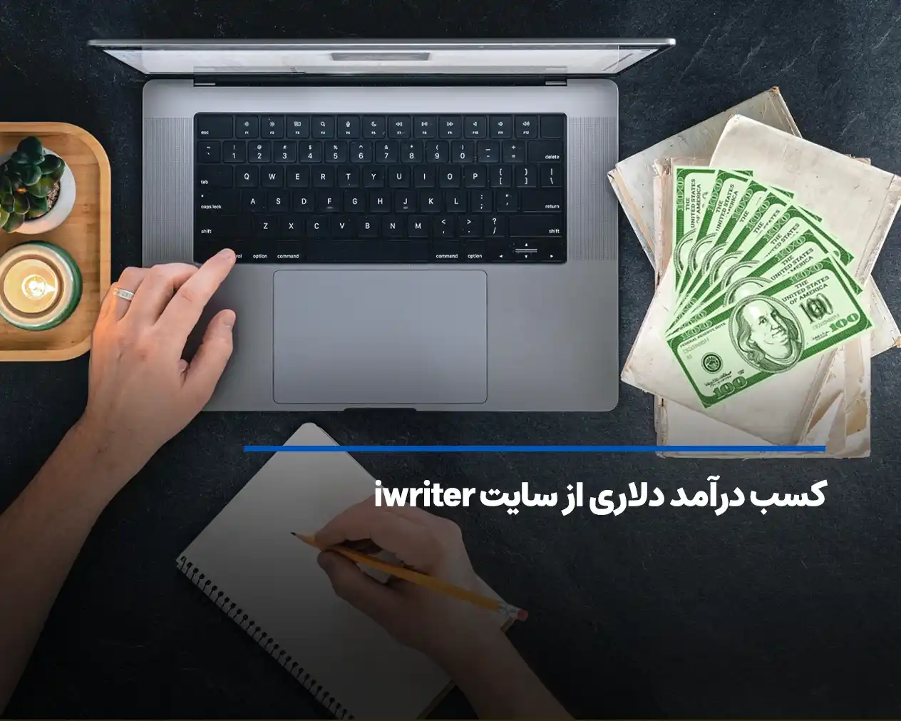 کسب درآمد دلاری از سایت iwriter برای نویسنده ها