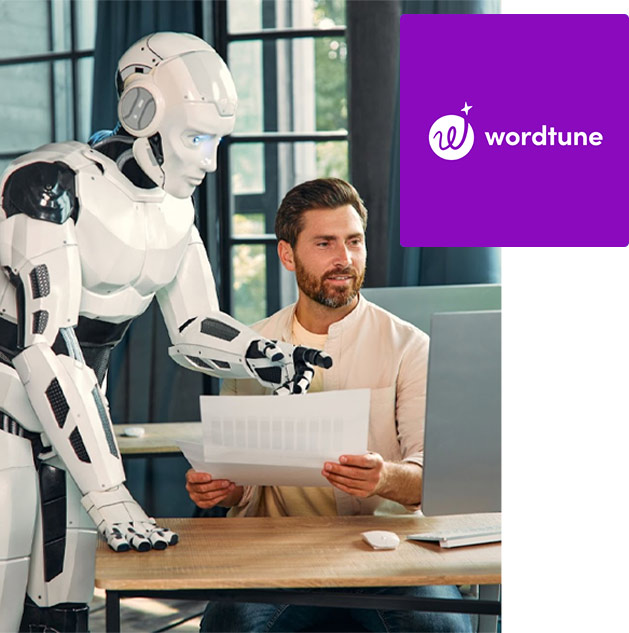 کاربردهای اکانت Wordtune وردتون