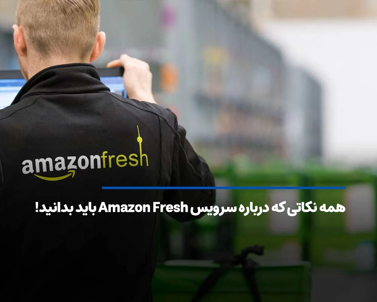 همه نکاتی که درباره سرویس Amazon Fresh باید بدانید!