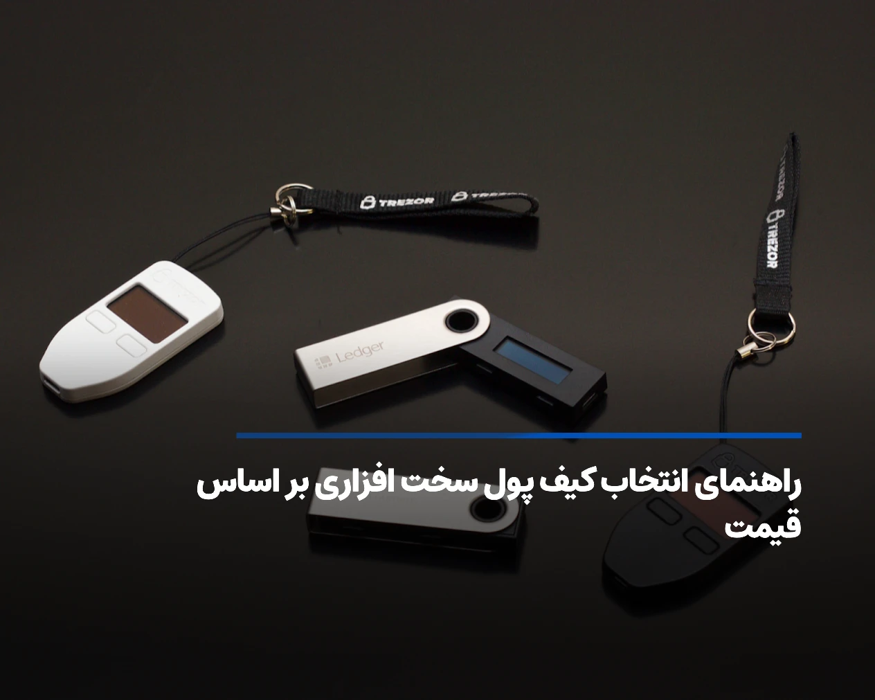 راهنمای کامل انتخاب کیف پول سخت افزاری بر اساس بودجه
