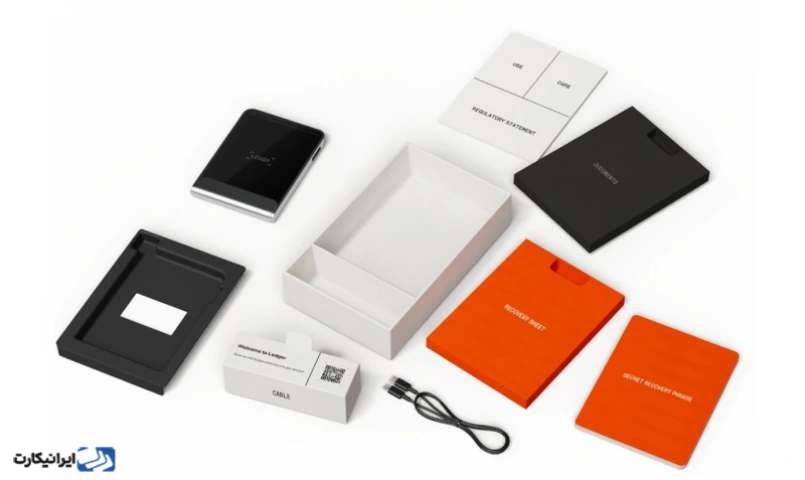 محتویات کیف پول لجر فلکس