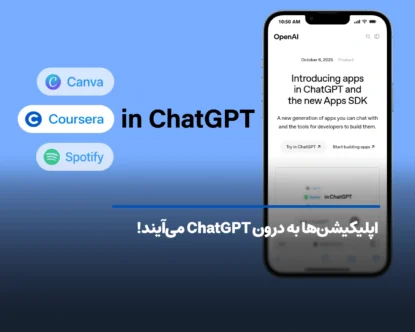 OpenAI از Apps SDK رونمایی کرد؛ حالا اپلیکیشن‌ها به درون ChatGPT می‌آیند!