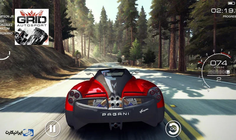 مسابقه خودروی Pagani در GRID Autosport