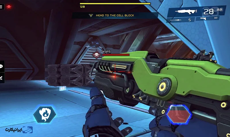 گیمپلی Shadowgun Legends در محیط علمیتخیلی