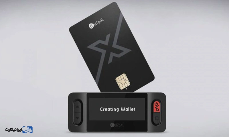 اقلام موجود در جعبه والت Ellipal X Card