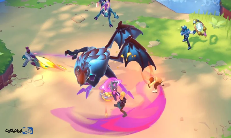 نبرد گروهی با اژدها در بازی MO.CO